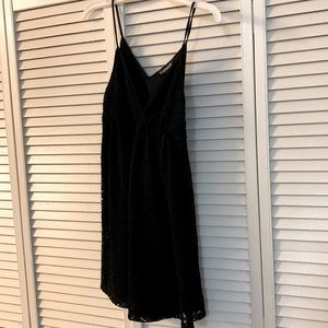 Express black eyelet dress, S Pet.